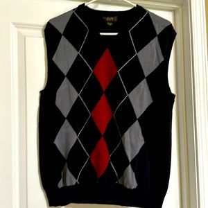 Men’s Tasso Elba Golf Sweater Vest - Size M